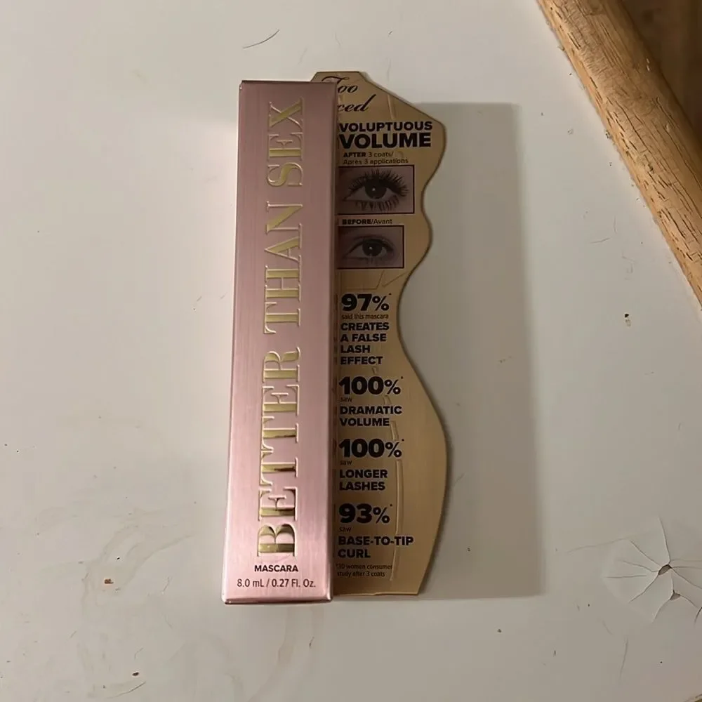 Too Faced Better Than Sex Full Sized Mascara